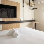 Chambre double moderne - Hôtel Porte du Bassin Bordeaux