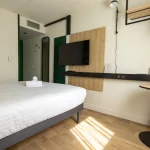 Chambre simple Hôtel Porte du Bassin Bordeaux